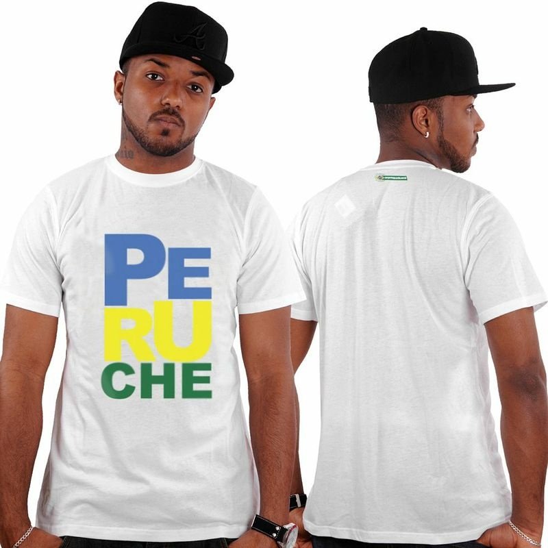 Camiseta básica estampa Peruche